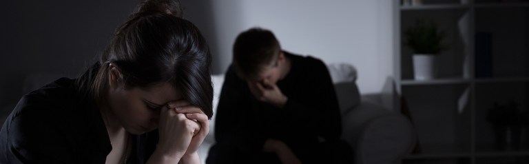 Married couple hoping to avoid divorce struggle to work through an emotionally charged conflict